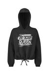 Dry Scoop Queen Cropped Oversize Hooded Sweatshirt