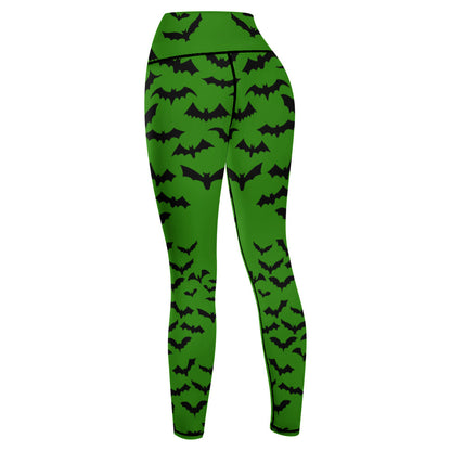 Batty Green Yoga Pants