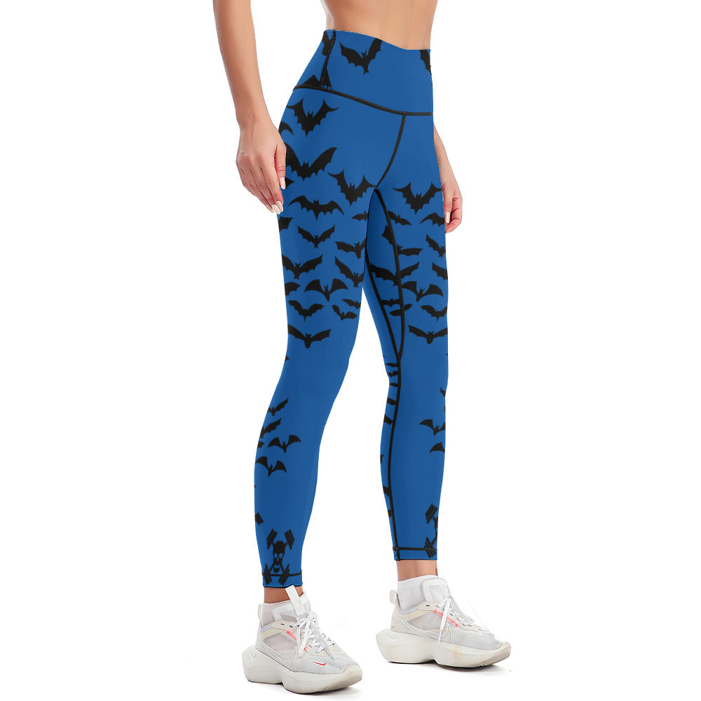 Batty Blue Yoga Pants