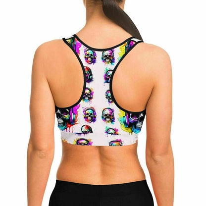 Music Is Dead Sports Bra