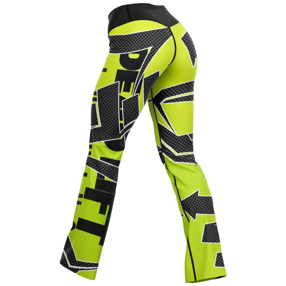 Point The Way HV Flare Leggings