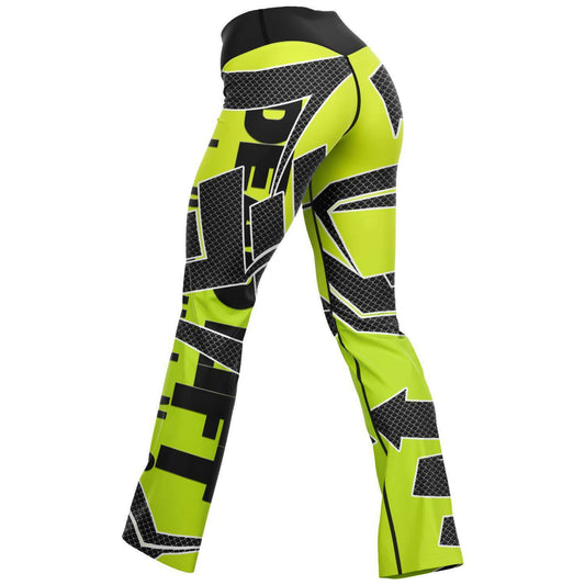 Point The Way HV Flare Leggings