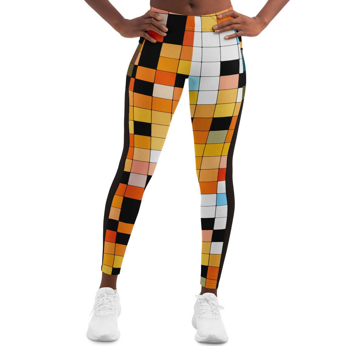Puzzling Mesh Pocket Legging