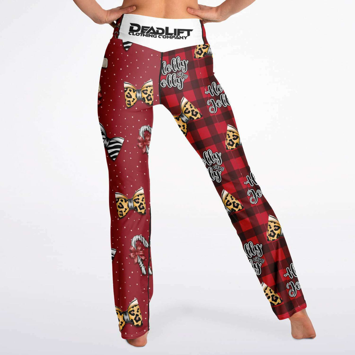 Holly Jolly Vibes Flare Leggings