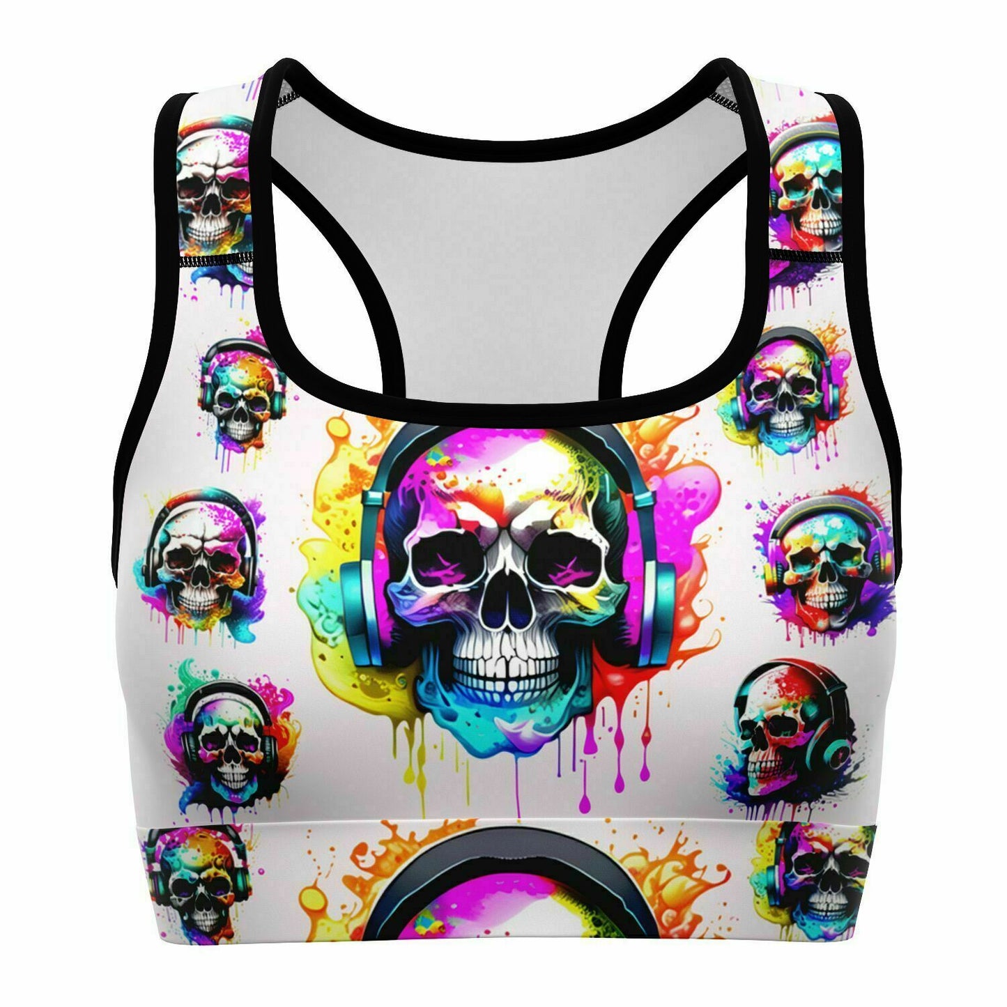 Music Is Dead Sports Bra