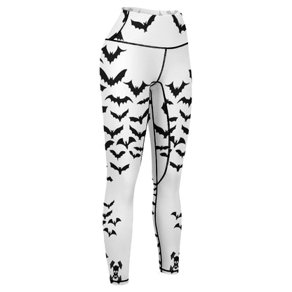 Batty White Yoga Pants