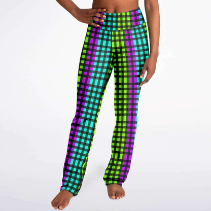 HV Plaid Flare Leggings