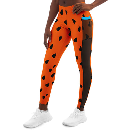Yabba Dabba Mesh Pocket Legging