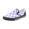 Pop Checked Men's Slip-on Canvas Shoes
