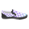 Pop Checked Men's Slip-on Canvas Shoes