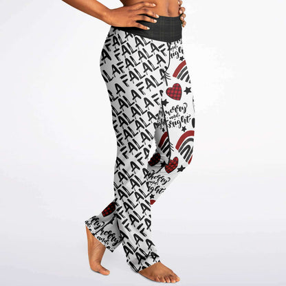 Merry, Bright and Fa La La! Flare Leggings