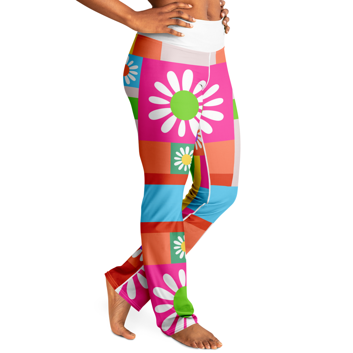 Hip Daisy Flare Leggings