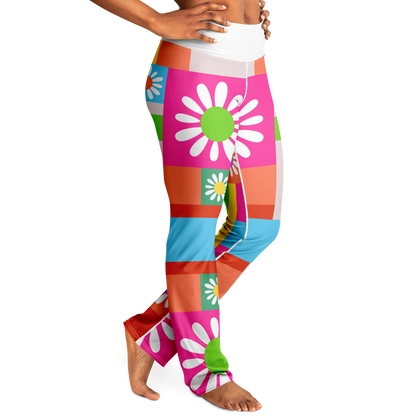 Hip Daisy Flare Leggings