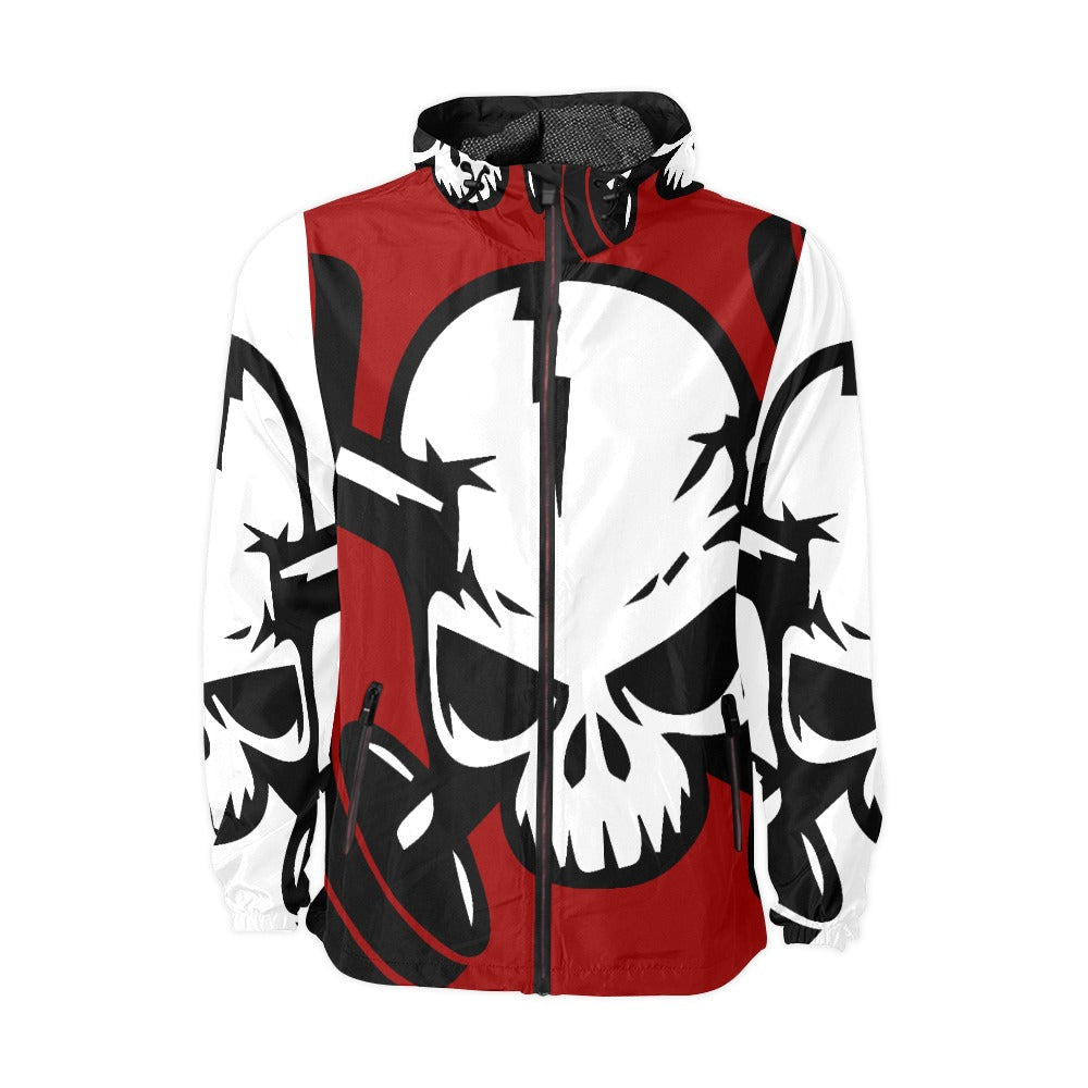 Alternated Hooded Windbreaker