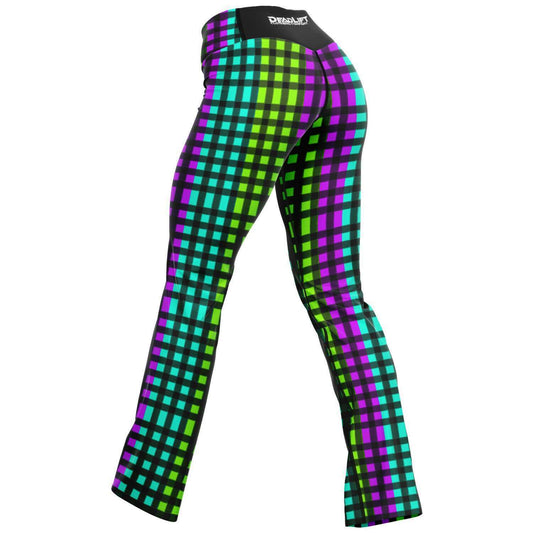 HV Plaid Flare Leggings