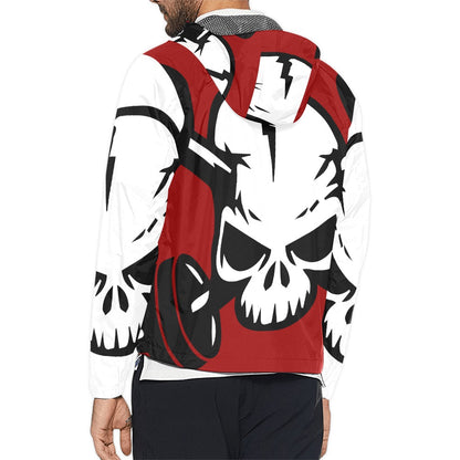 Alternated Hooded Windbreaker