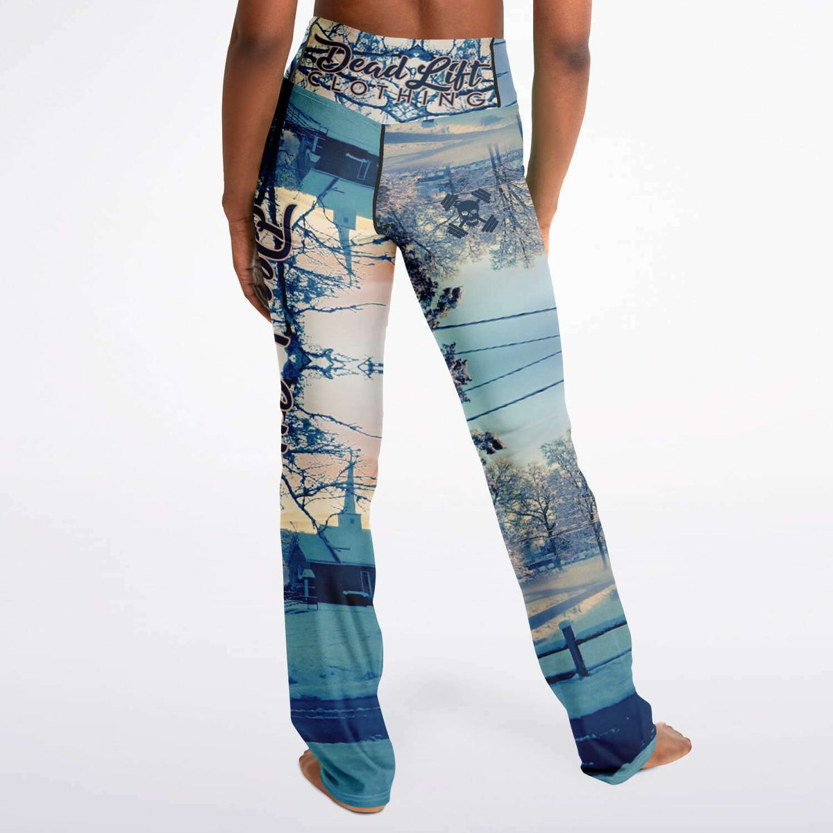 Winter Wonderland Flare Leggings