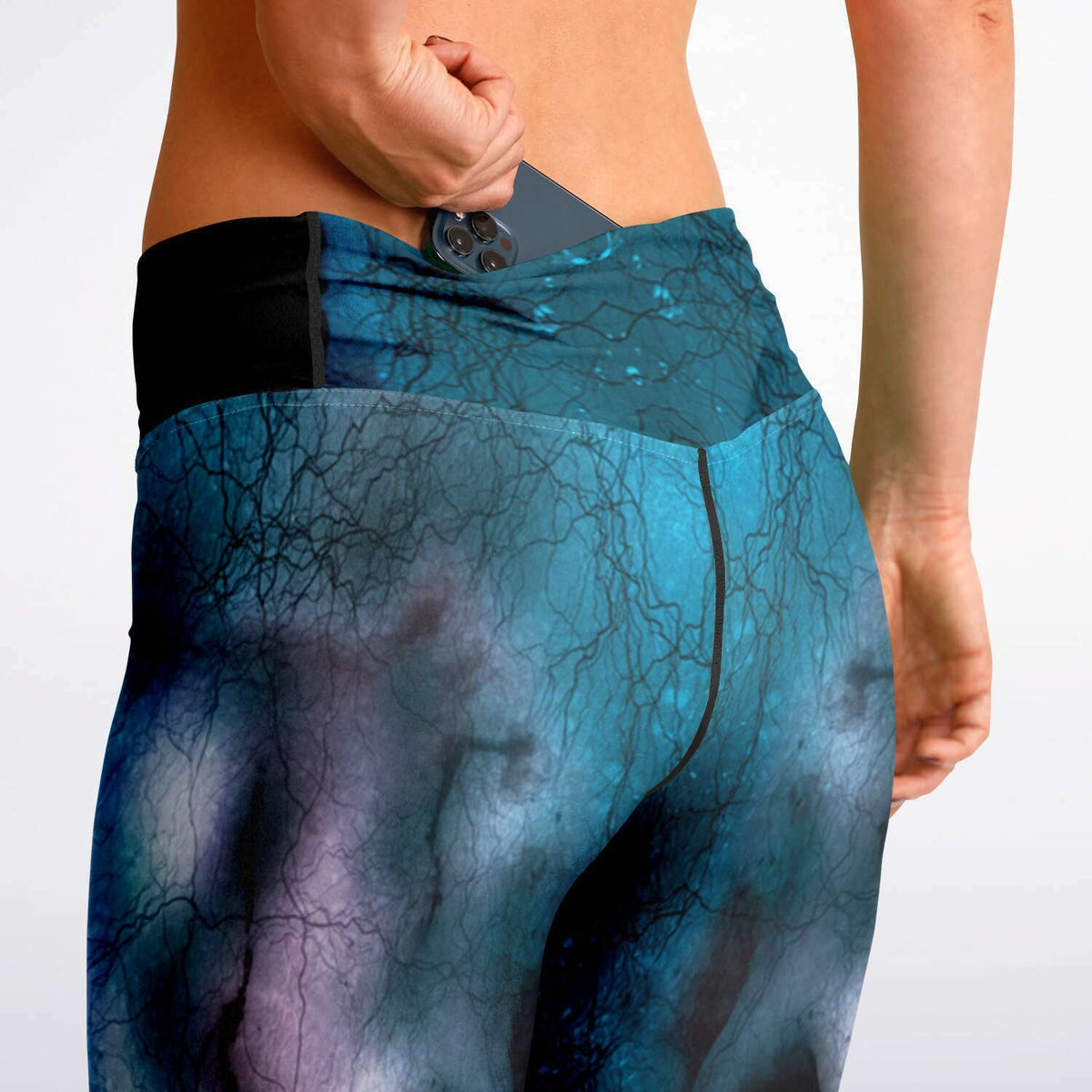 Blue Soul Flare Leggings