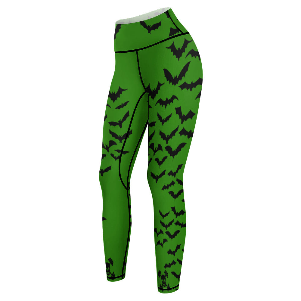 Batty Green Yoga Pants