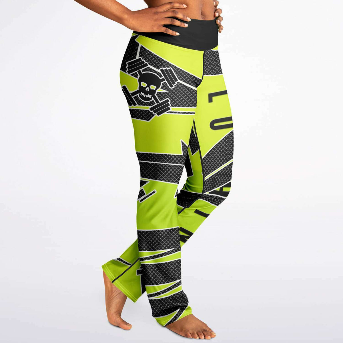 Point The Way HV Flare Leggings