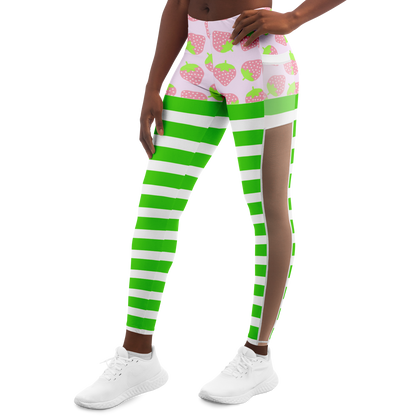 Strawberry Shortcake Mesh Pocket Legging