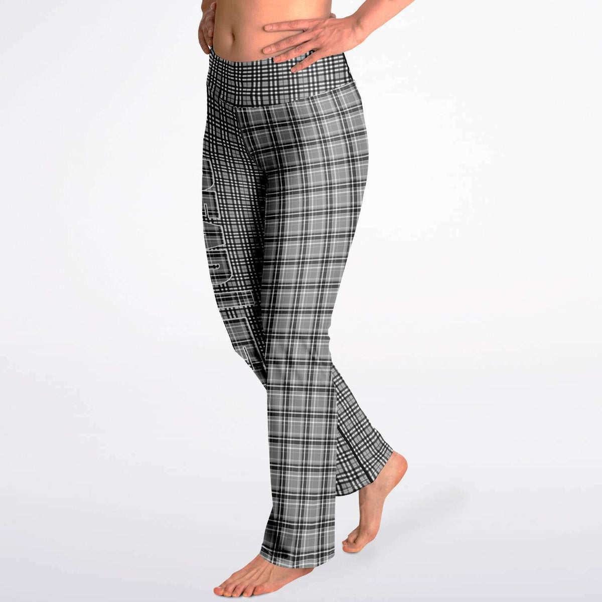 2 Plaidz Flare Leggings