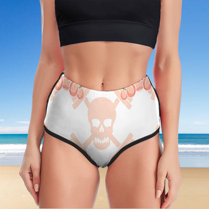 Peached Logo White Peachies