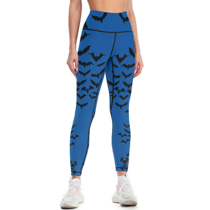 Batty Blue Yoga Pants