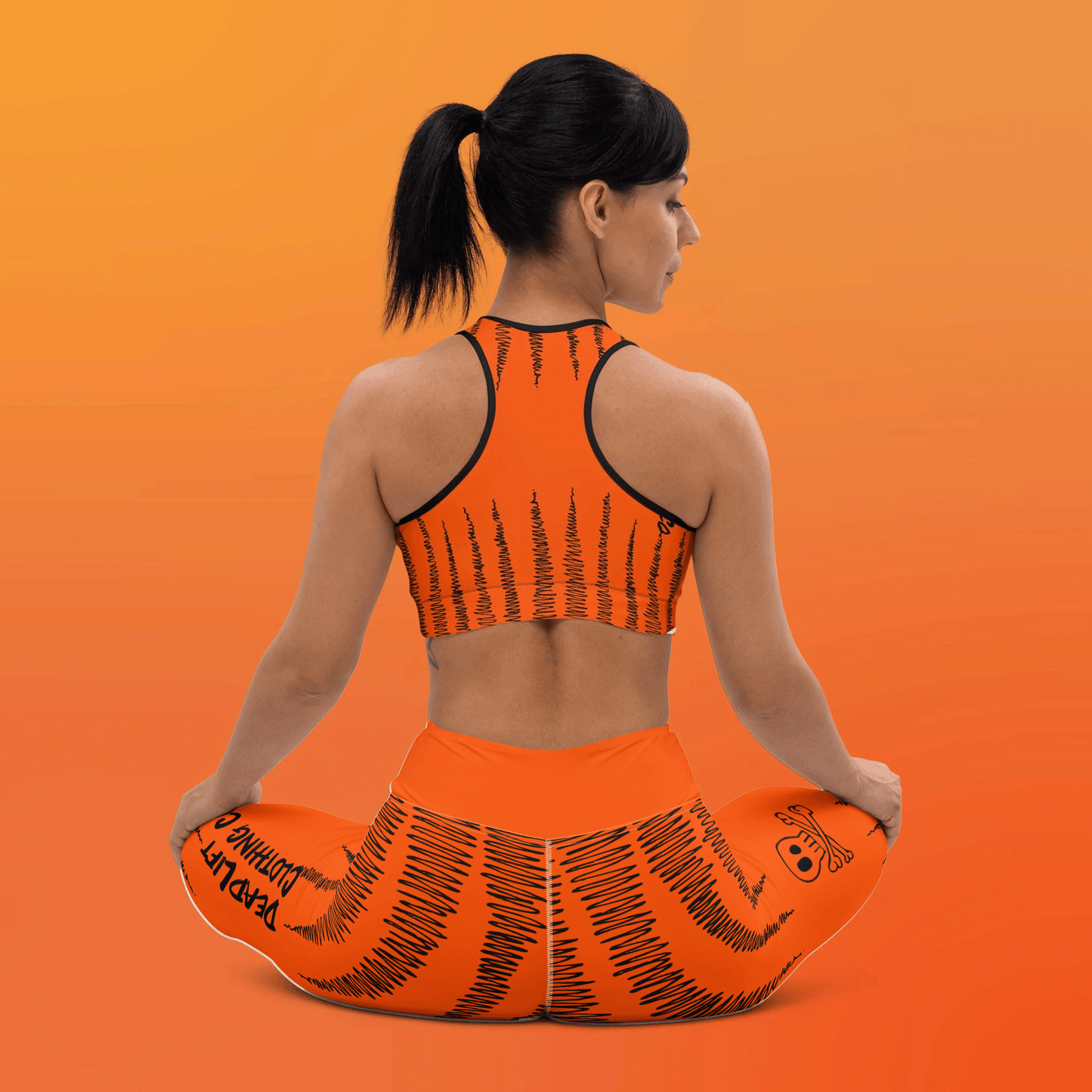 Sketchy Tiger Sports bra