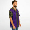 Gangster Glam Hooded Baseball Jersey