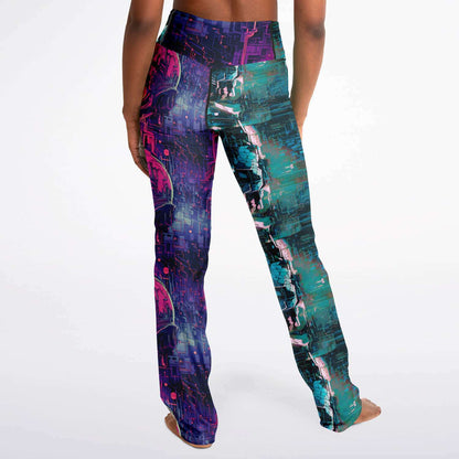 CyberSkullNetik Flare Leggings