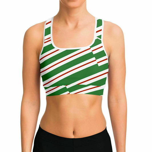Christmas Rap Sports Bra