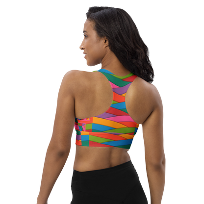 RubberBanded Longline sports bra