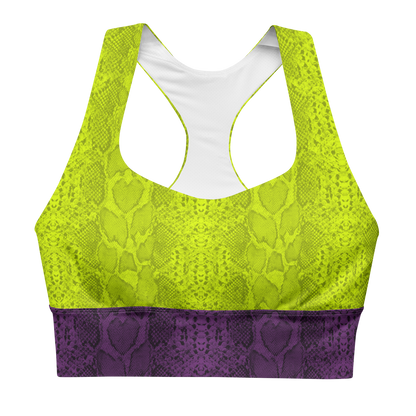 Snakez Joker Longline sports bra