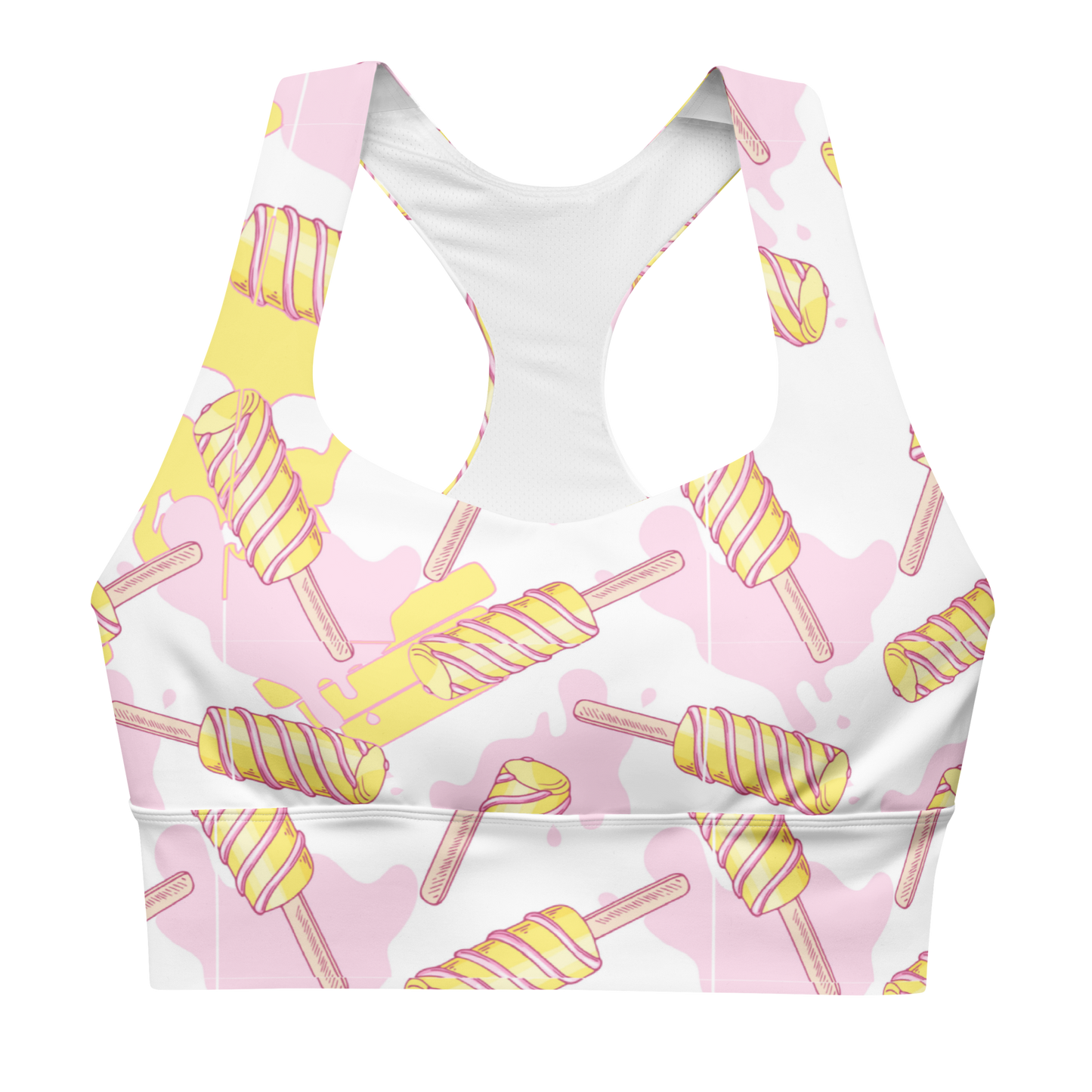 PushPop Longline sports bra