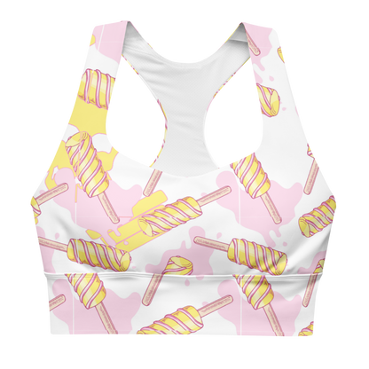 PushPop Longline sports bra