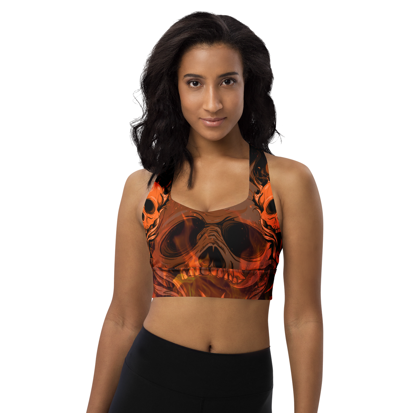 That's Fire Longline sports bra