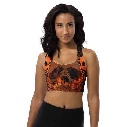 That's Fire Longline sports bra