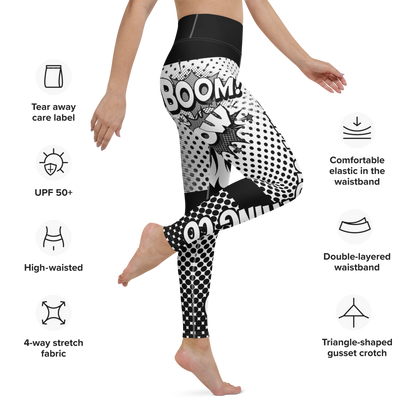 Comic Squats Yoga Leggings