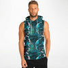 CyberSkullNetik Drop Armhole Hoodie