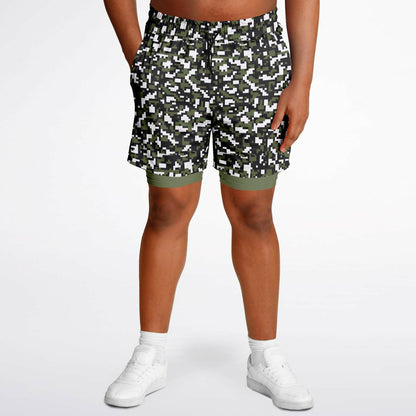 CamStracto Men's 2-in-1 Shorts