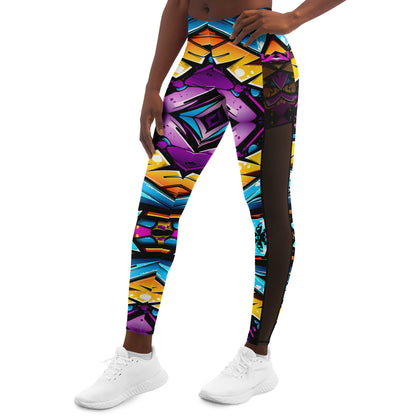 Urban Concept Mesh Pocket Legging