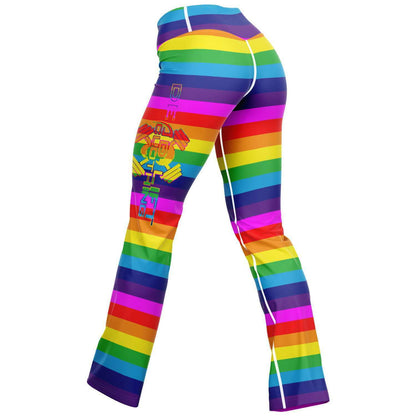 BriteRainbow Flare Leggings
