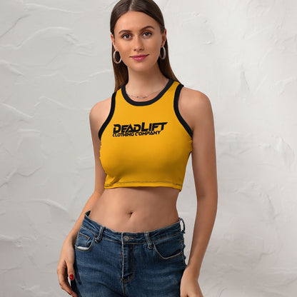 Fall Colors Cropped Slim Racerback