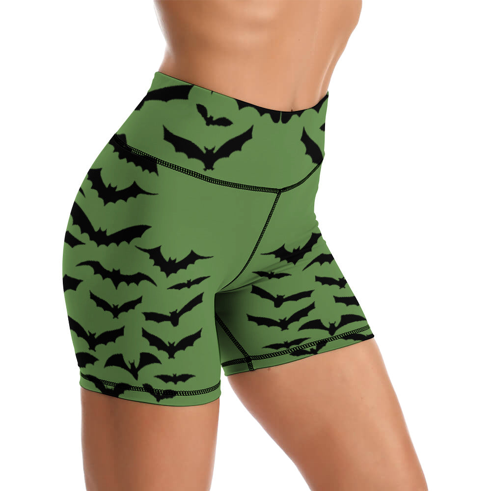 Batty Green Yoga Shorts