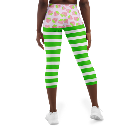 Strawberry Shortcake Capri Leggings
