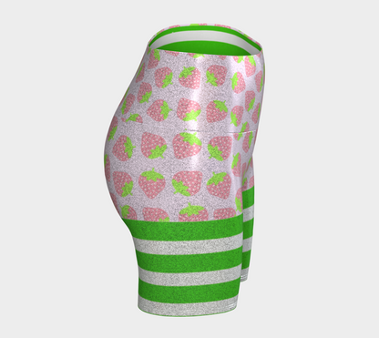 Strawberry Shortcake Glitter Yoga Short