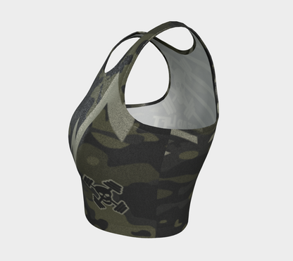 CamoUp Crop Top