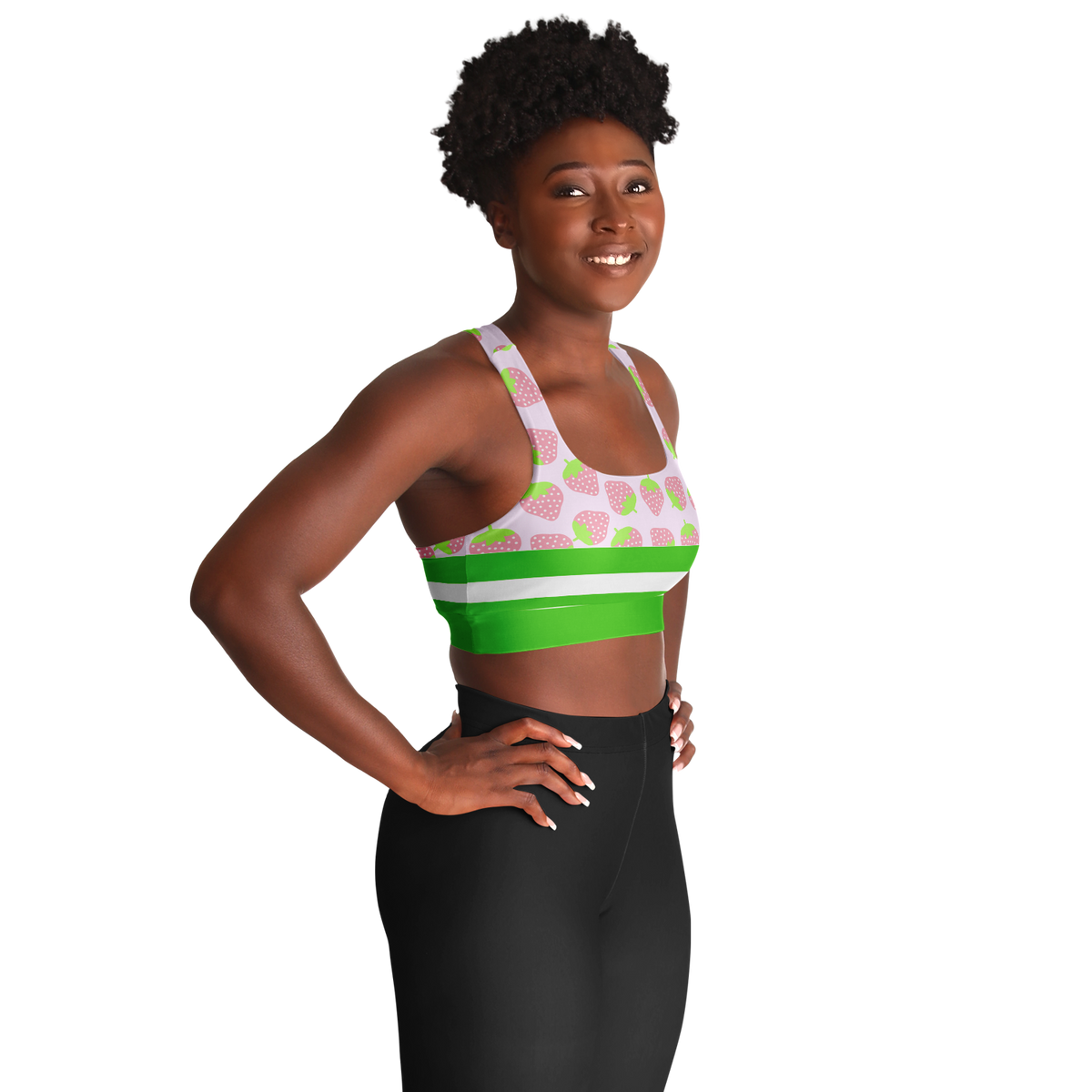 Strawberry Shortcake Padded Sports Bra