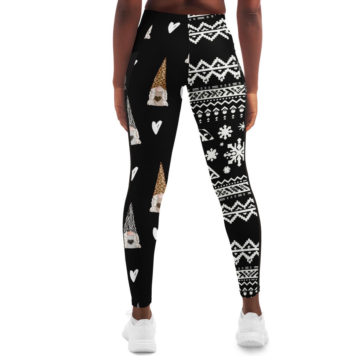 Gnome For The Holidays Mesh Pocket Legging